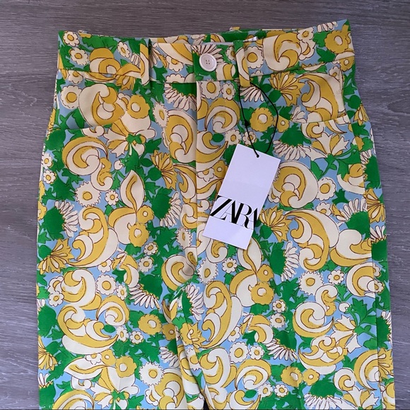 Zara Printed Pants - Picture 6 of 8